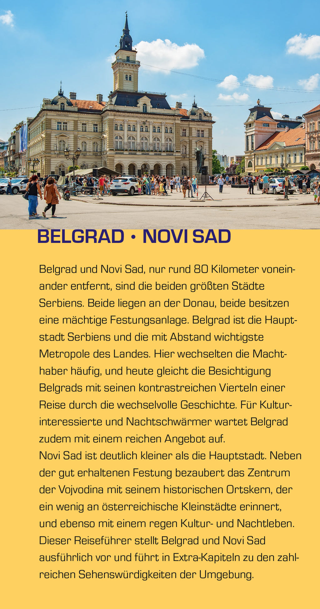 Reiseführer Belgrad und Novi Sad