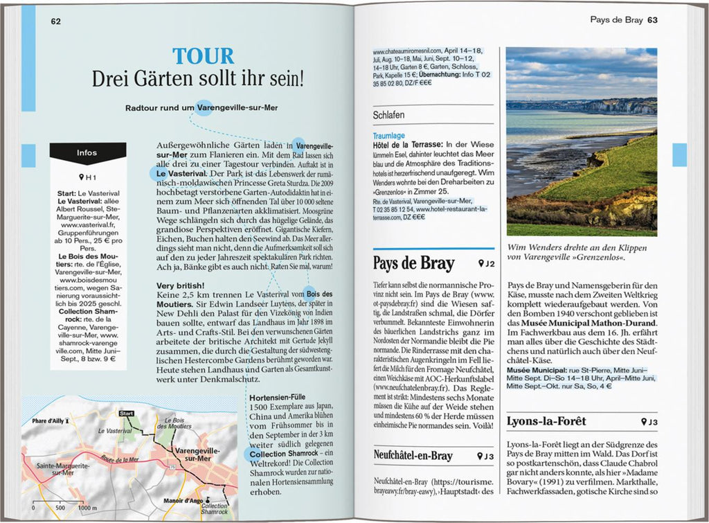 DUMONT Reise-Taschenbuch Reiseführer Normandie