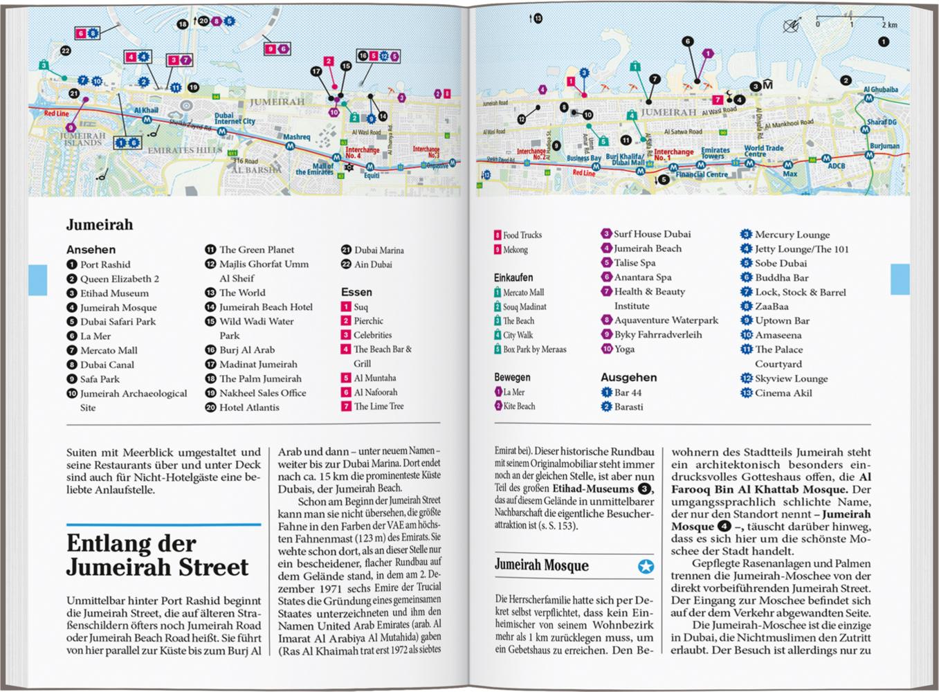 DUMONT Reise-Taschenbuch Reiseführer Dubai