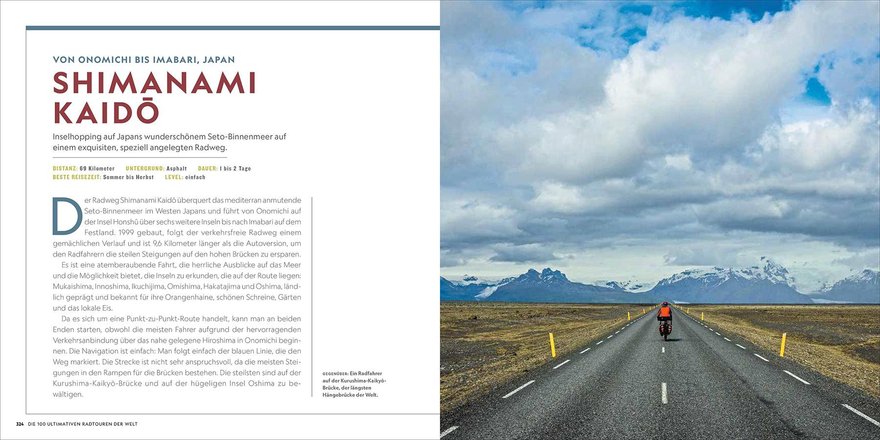 Die 100 ultimativen Radtouren der Welt