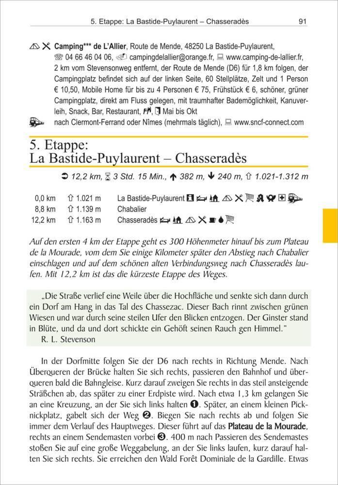 Frankreich: Cevennen Stevensonweg GR 70