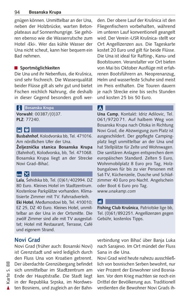 TRESCHER Reiseführer Bosnien und Herzegowina