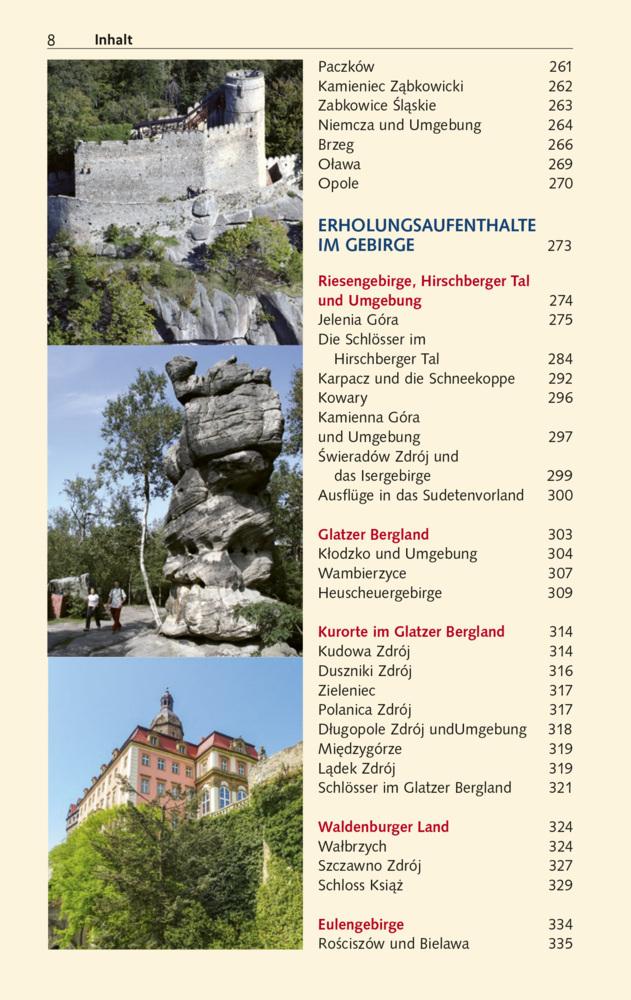 TRESCHER Reiseführer Breslau und Niederschlesien