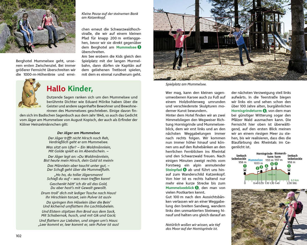 ErlebnisWandern mit Kindern Schwarzwald Nord