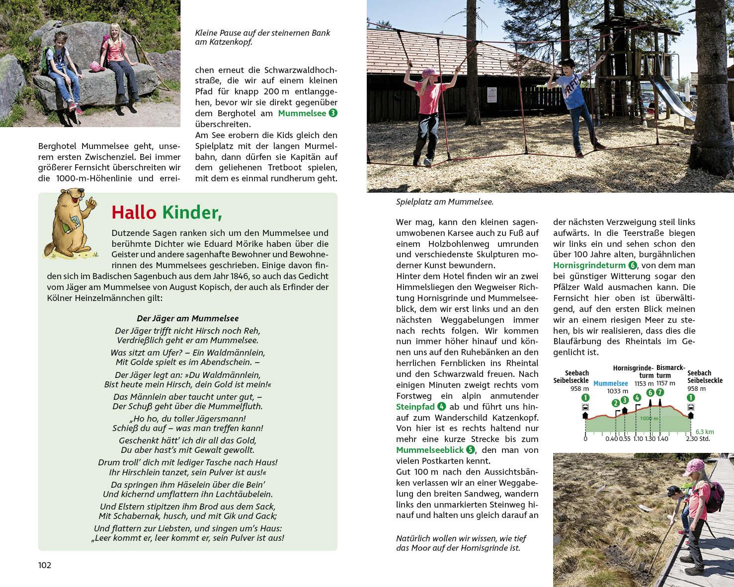 ErlebnisWandern mit Kindern Schwarzwald Nord