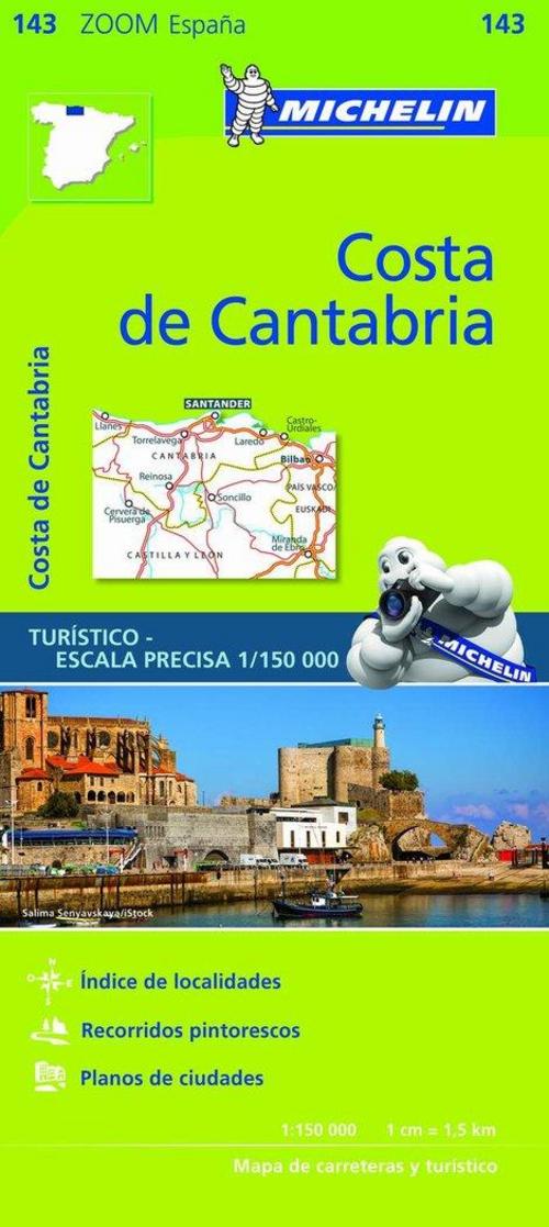 Costa de Cantabria - Zoom Map 143. 1 : 150 000
