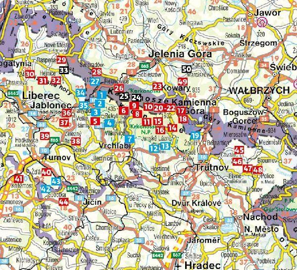 ROTHER Wanderführer Riesengebirge. 50 Touren