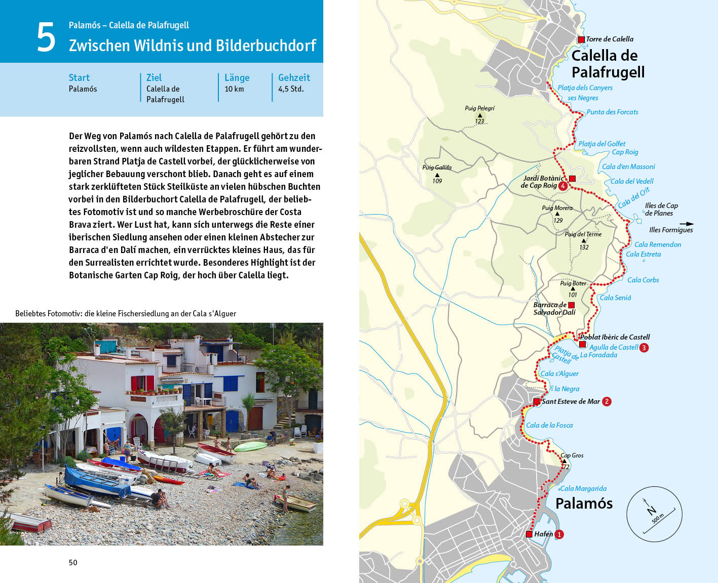 Costa Brava zu Fuß erleben