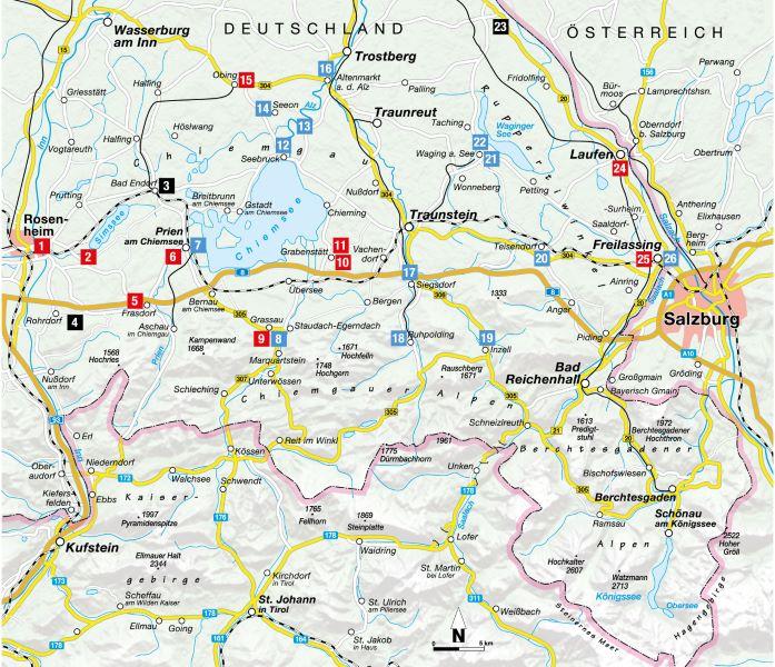 Radel dich glücklich - Chiemgau