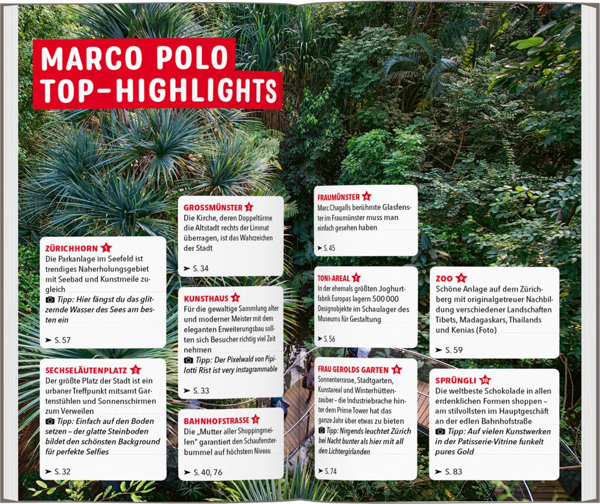 MARCO POLO Reiseführer Zürich