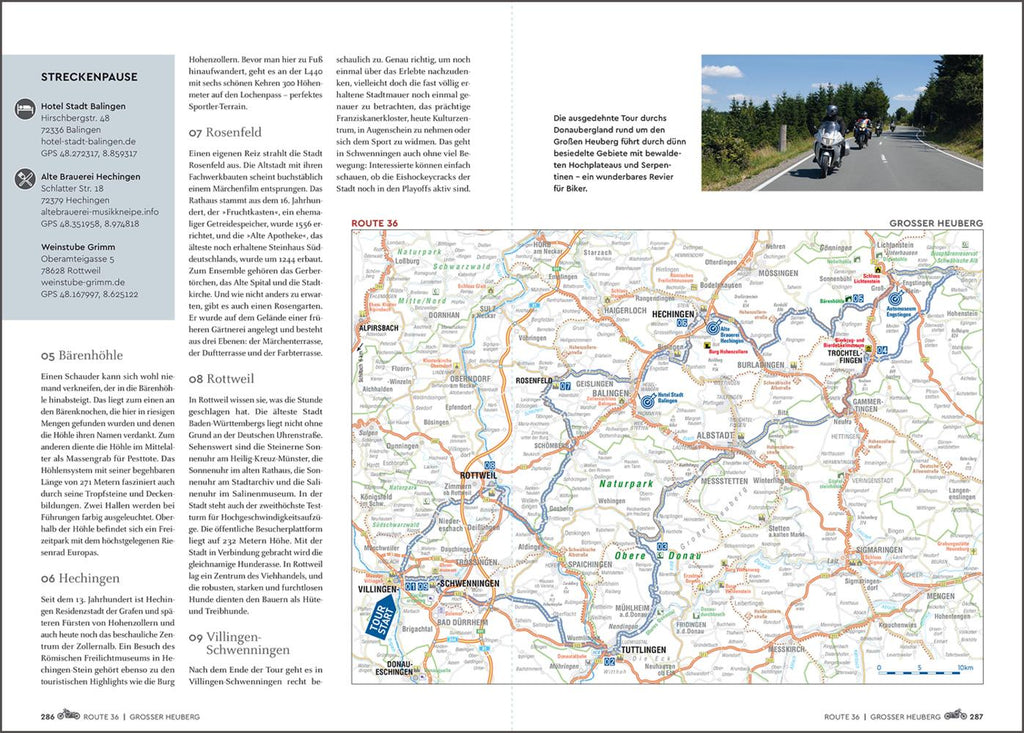 KUNTH Abgefahren, Unentdeckte Bikertouren in Deutschland
