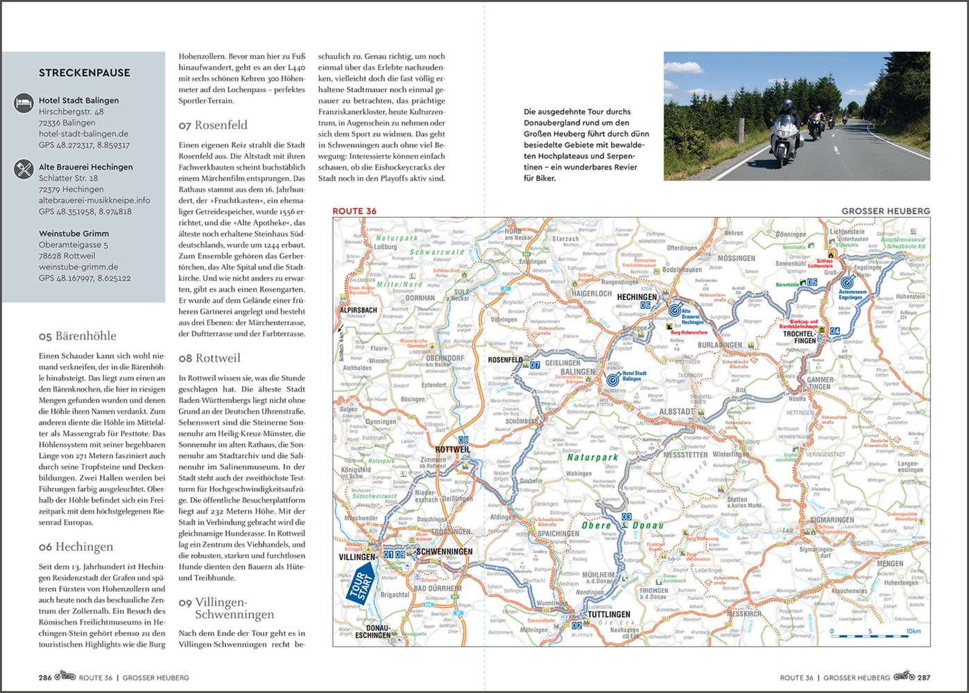 KUNTH Abgefahren, Unentdeckte Bikertouren in Deutschland