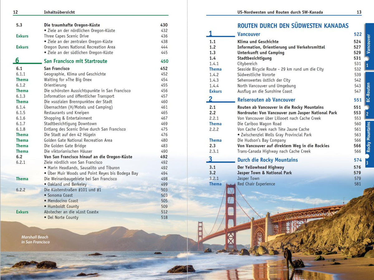 Reise Know-How Reiseführer USA Nordwesten