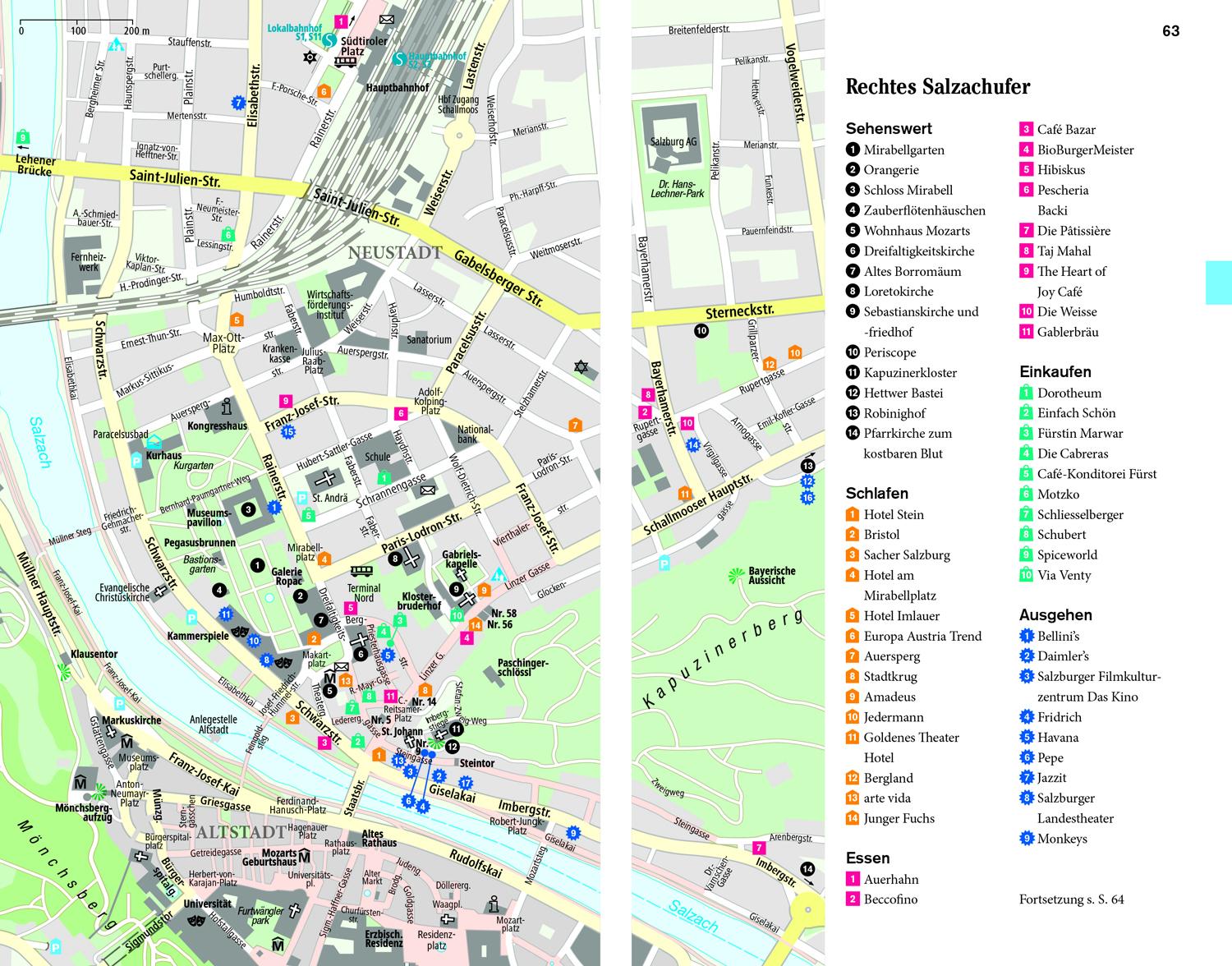 DUMONT Reise-Taschenbuch Reiseführer Salzburg, Salzburger Land, Salzkammergut