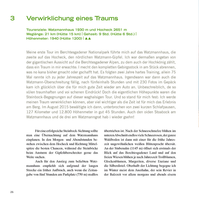 Wanderungen zu den Steinböcken