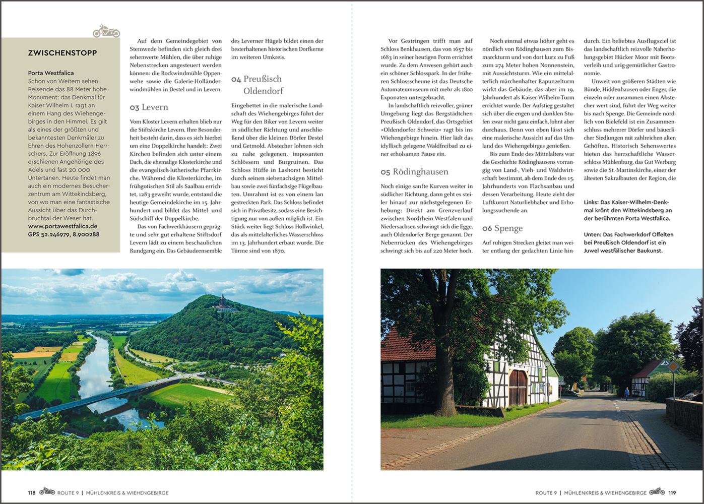 KUNTH Abgefahren - Die schönsten Bikertouren Deutschlands