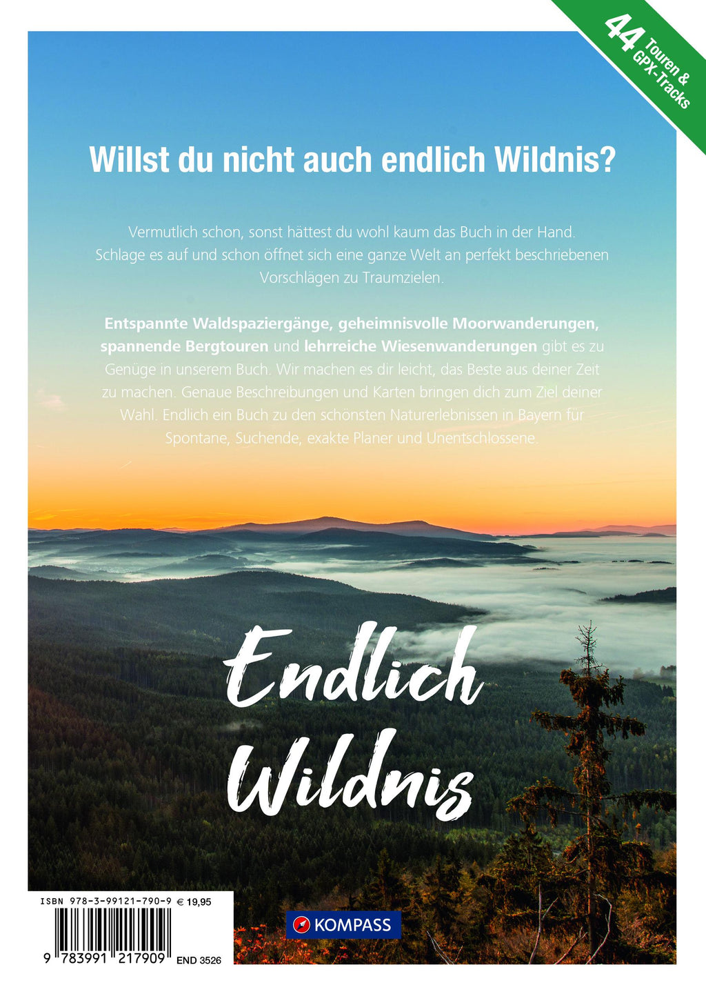 KOMPASS Endlich Wildnis - Bayern