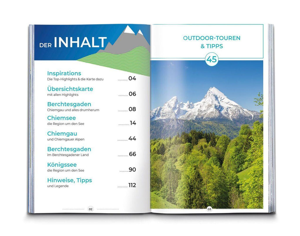 KOMPASS Inspiration Berchtesgaden und Chiemgau mit Chiemsee