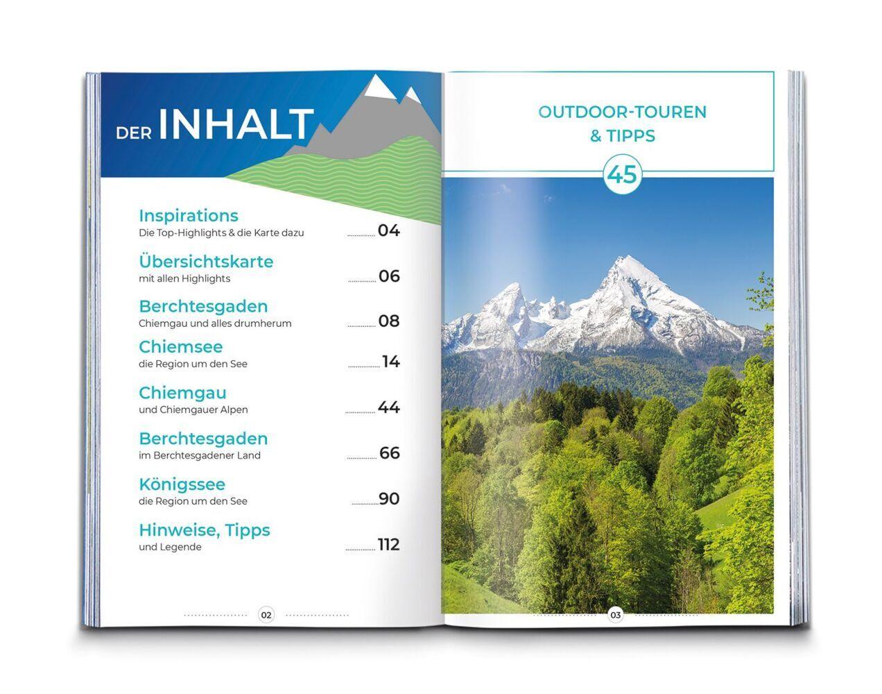 KOMPASS Inspiration Berchtesgaden und Chiemgau mit Chiemsee