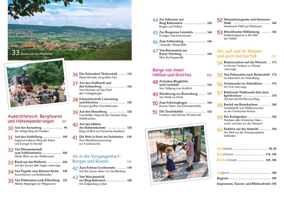 Das große Kinder-Wander-Erlebnis-Buch Franken
