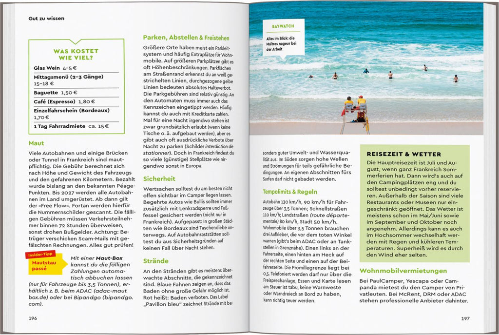 MARCO POLO Camper Guide Französische Atlantikküste