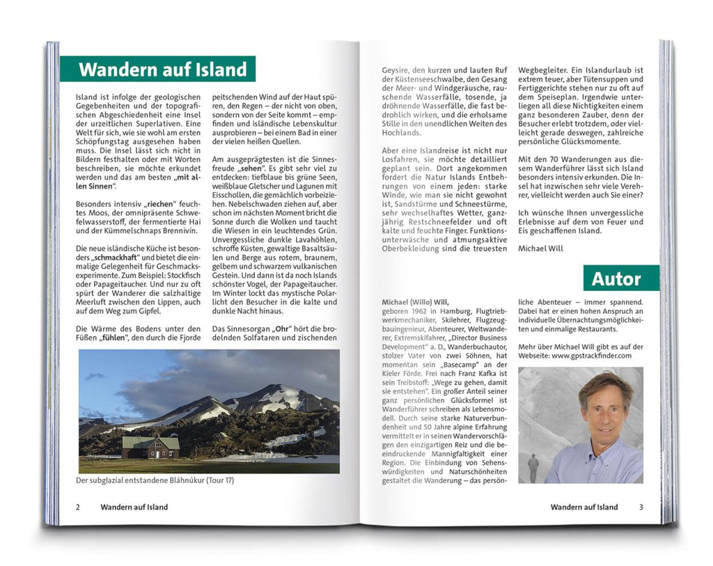 KOMPASS Wanderführer Island, 70 Touren mit Extra-Tourenkarte