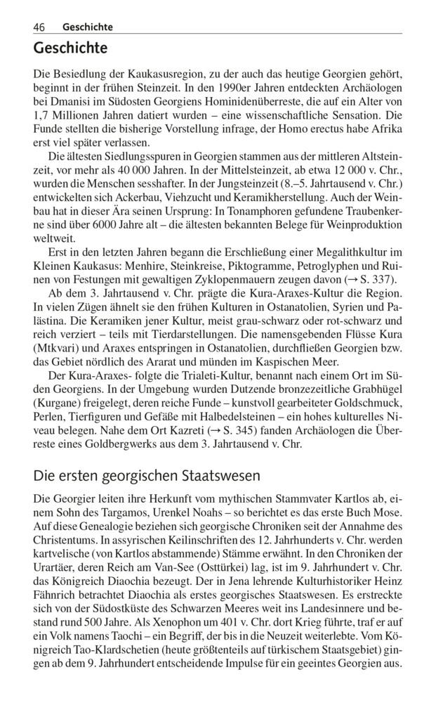 TRESCHER Reiseführer Georgien