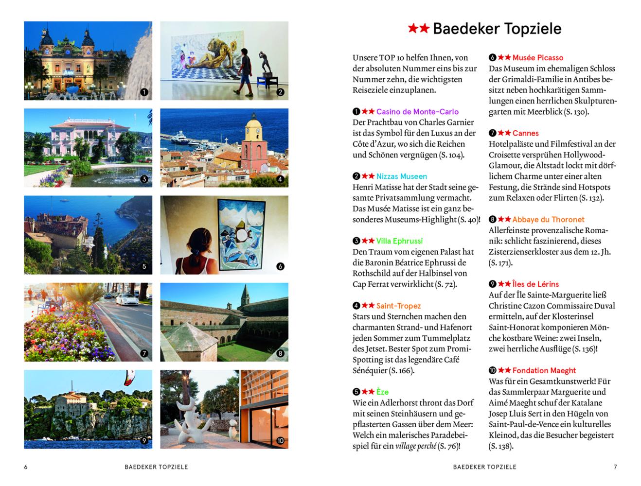 Baedeker SMART Reiseführer Côte d'Azur