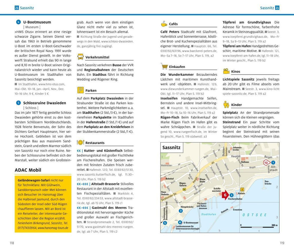 ADAC Reiseführer plus Rügen mit Hiddensee und Stralsund