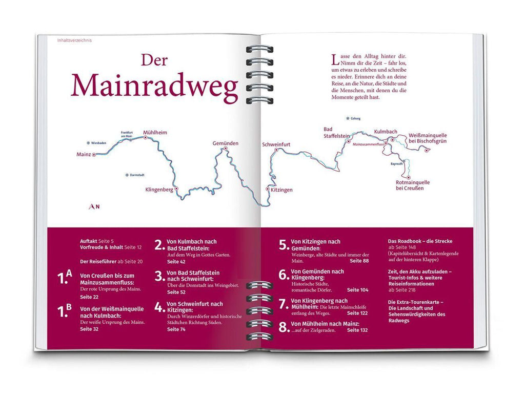 KOMPASS Radreiseführer Mainradweg