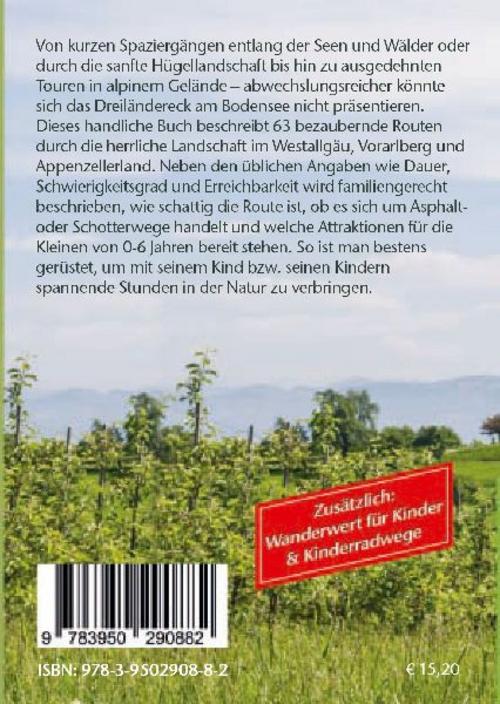 Kinderwagen-Wanderungen im Westallgäu zwischen Alpsee und Bodensee & Dreiländereck Deutschland, Österreich und Schweiz