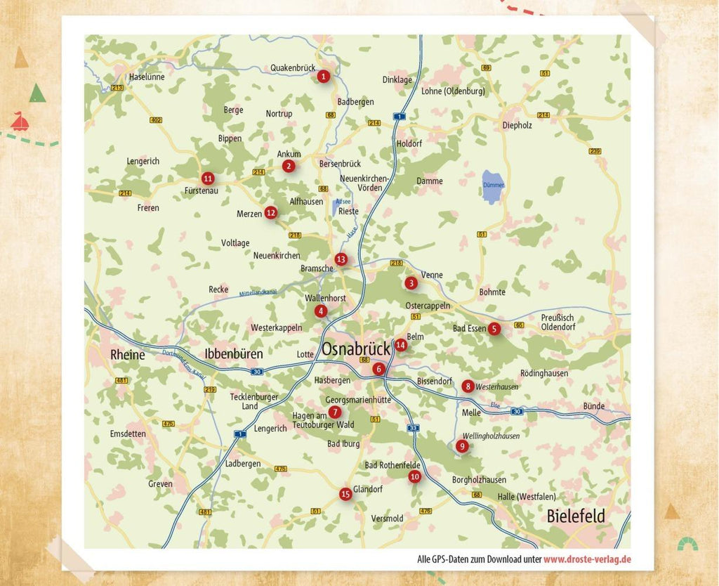 Osnabrücker Land. Radeln für die Seele