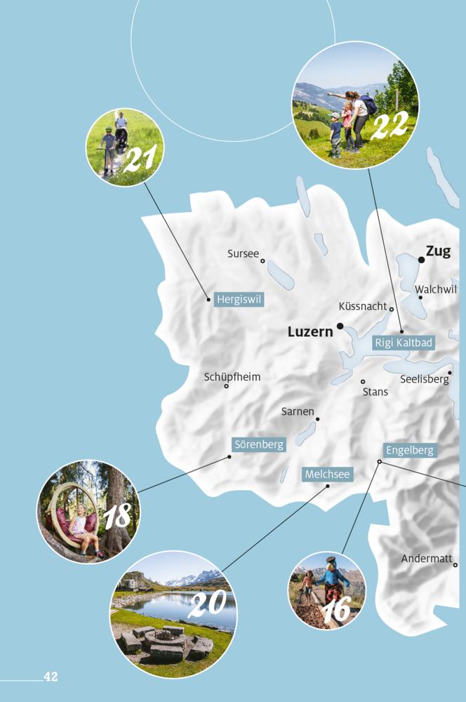 Kümmerly+Frey Erlebnis Schweiz Wandern mit Kinderwagen - Wanderführer