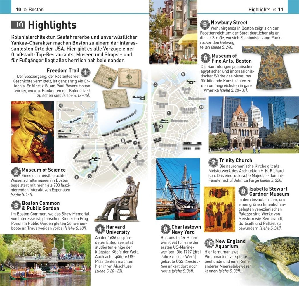 TOP10 Reiseführer Boston