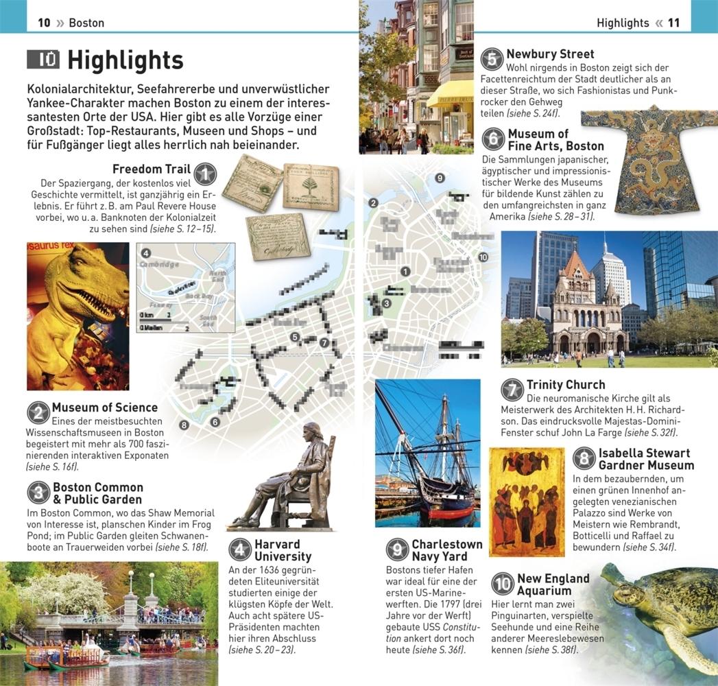 TOP10 Reiseführer Boston
