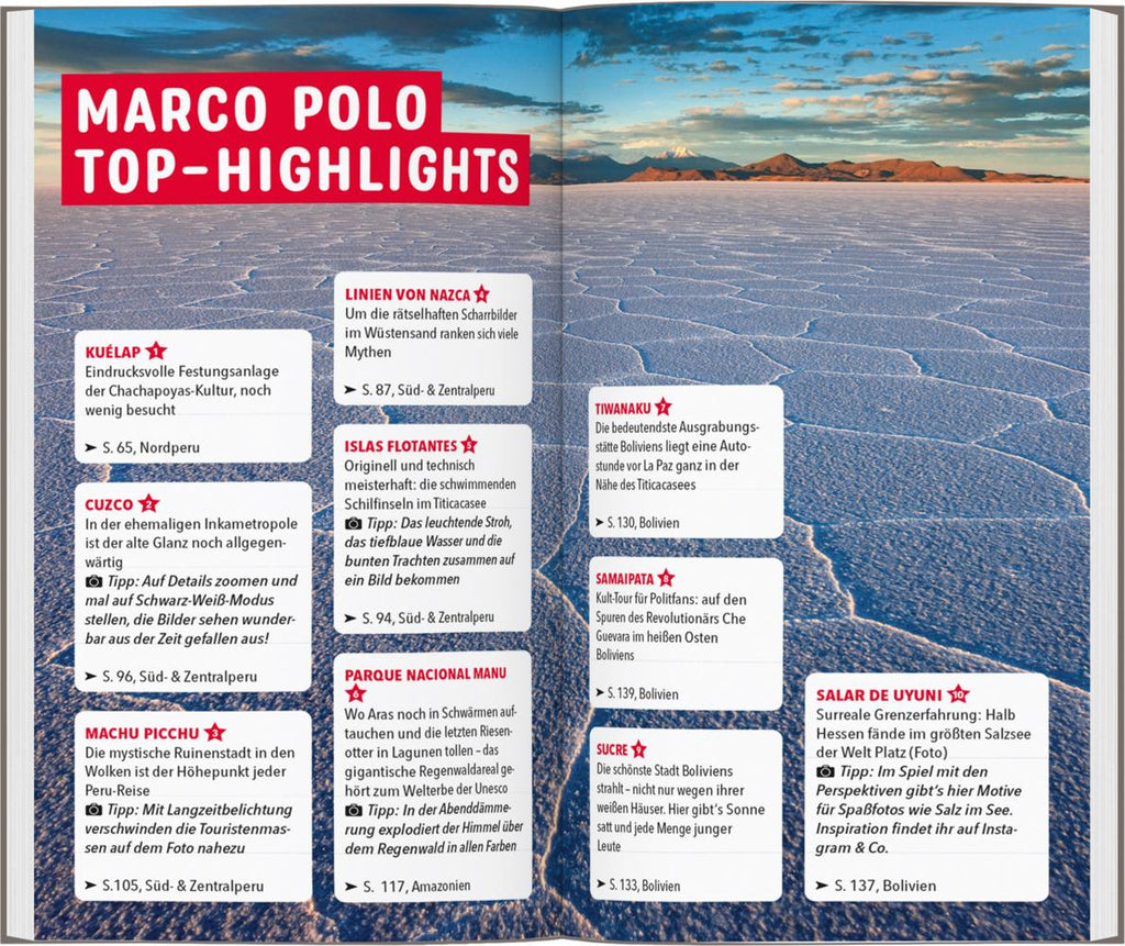 MARCO POLO Reiseführer Peru & Bolivien
