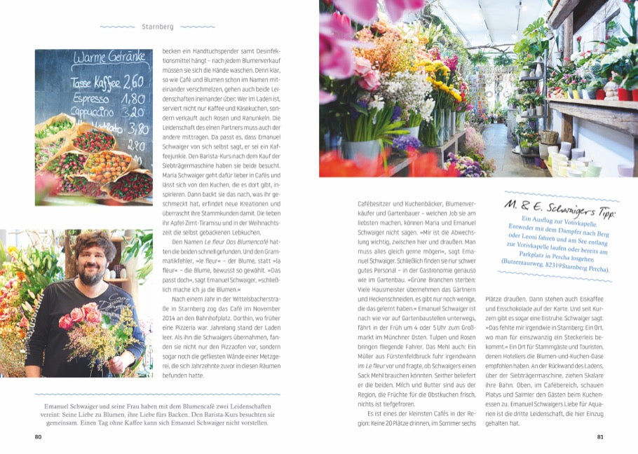 Cafés und Ateliers im Fünfseenland