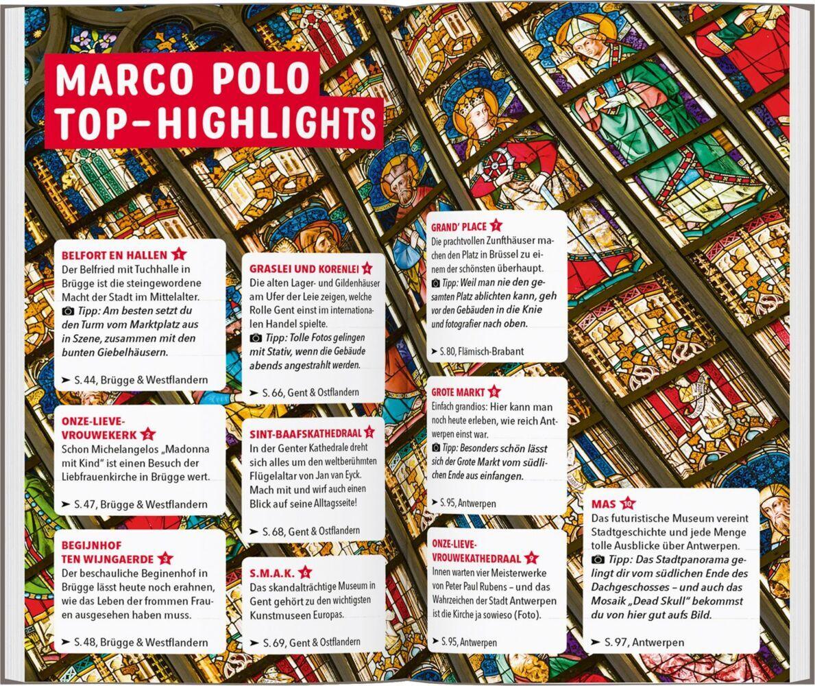MARCO POLO Reiseführer Flandern, Antwerpen, Brügge, Gent