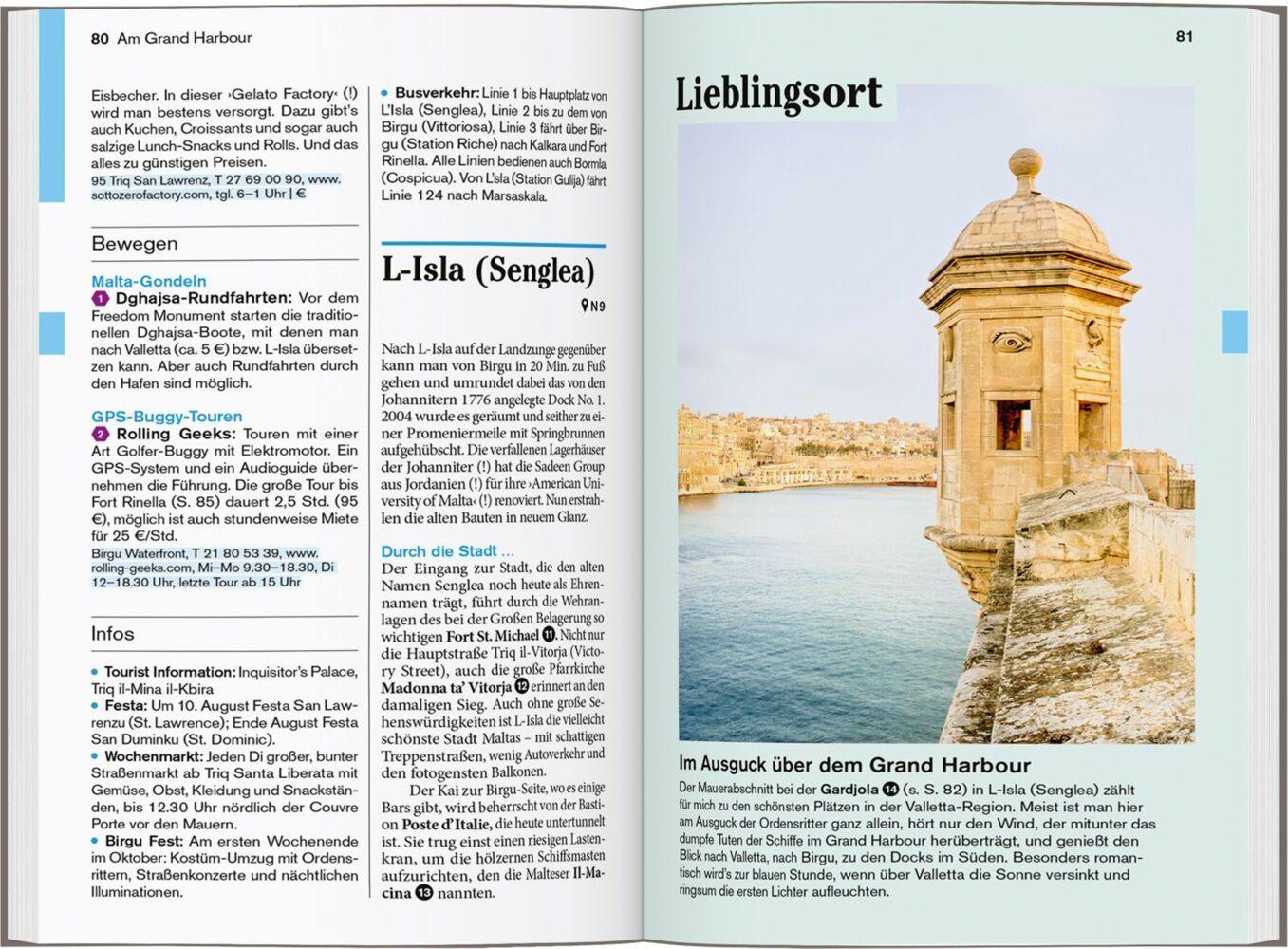 DUMONT Reise-Taschenbuch Reiseführer Malta, Gozo, Comino