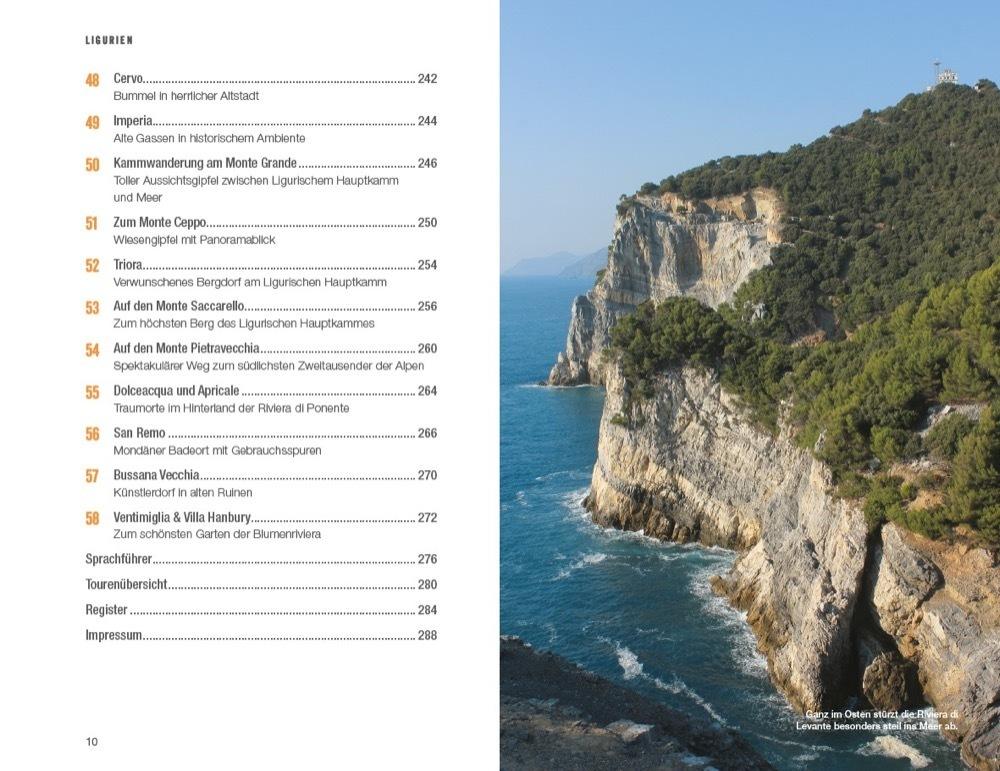 Wanderurlaubsführer Cinque Terre Ligurien