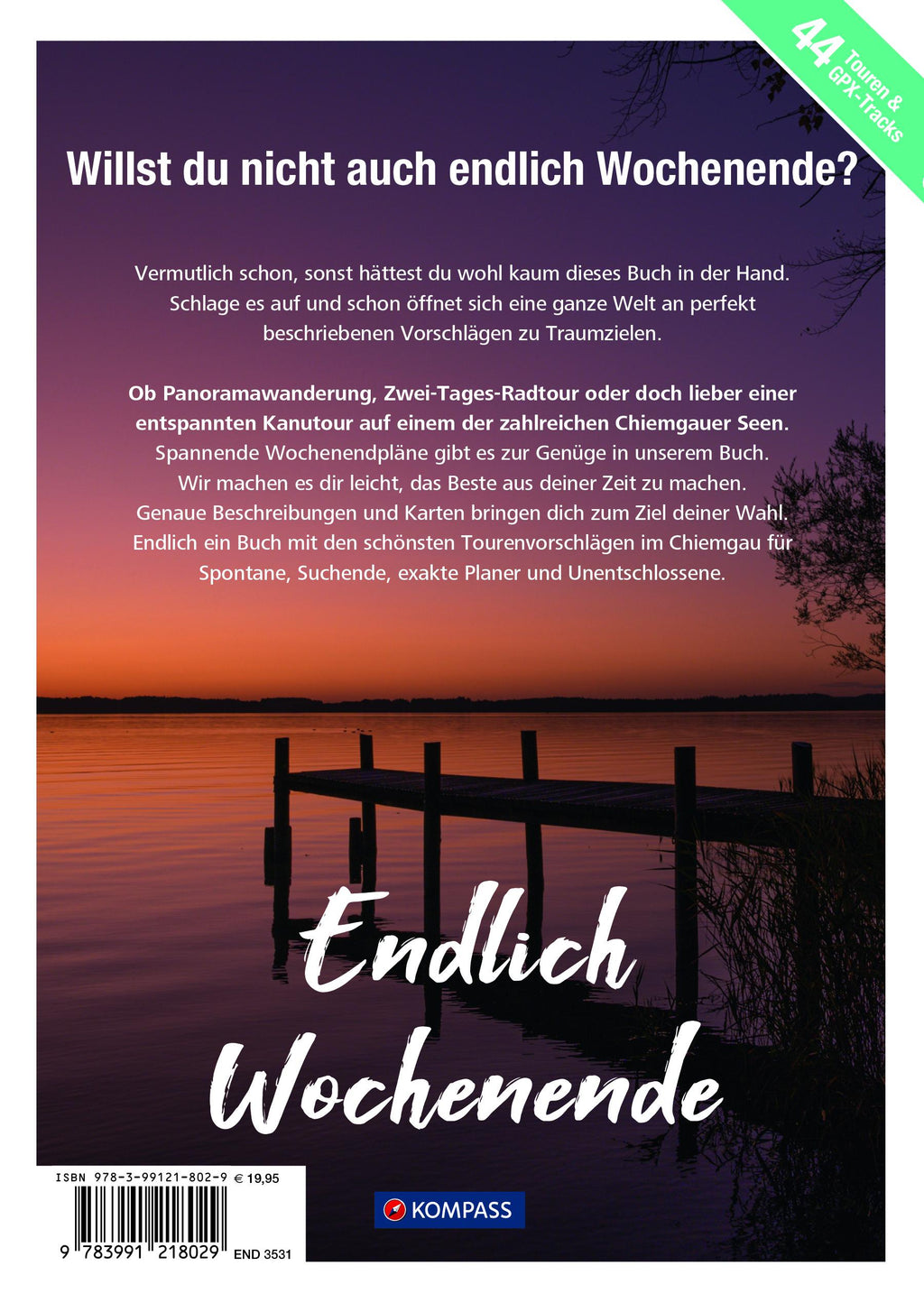 KOMPASS Endlich Wochenende - Chiemgau