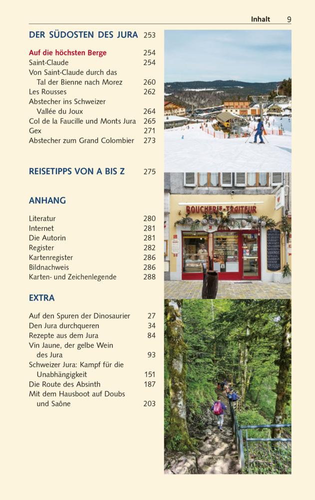 TRESCHER Reiseführer Französischer Jura