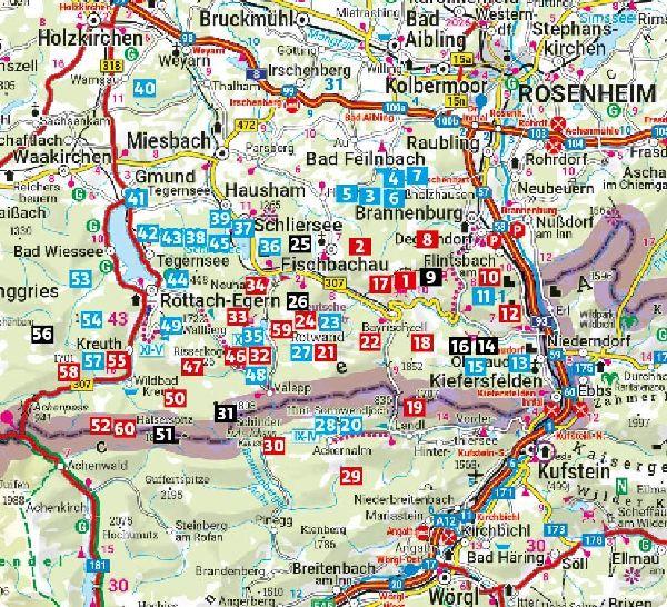 ROTHER Wanderführer Tegernsee, Schliersee, Spitzingsee. 60 Touren in den Bayerischen Voralpen zwischen Isar und Inn
