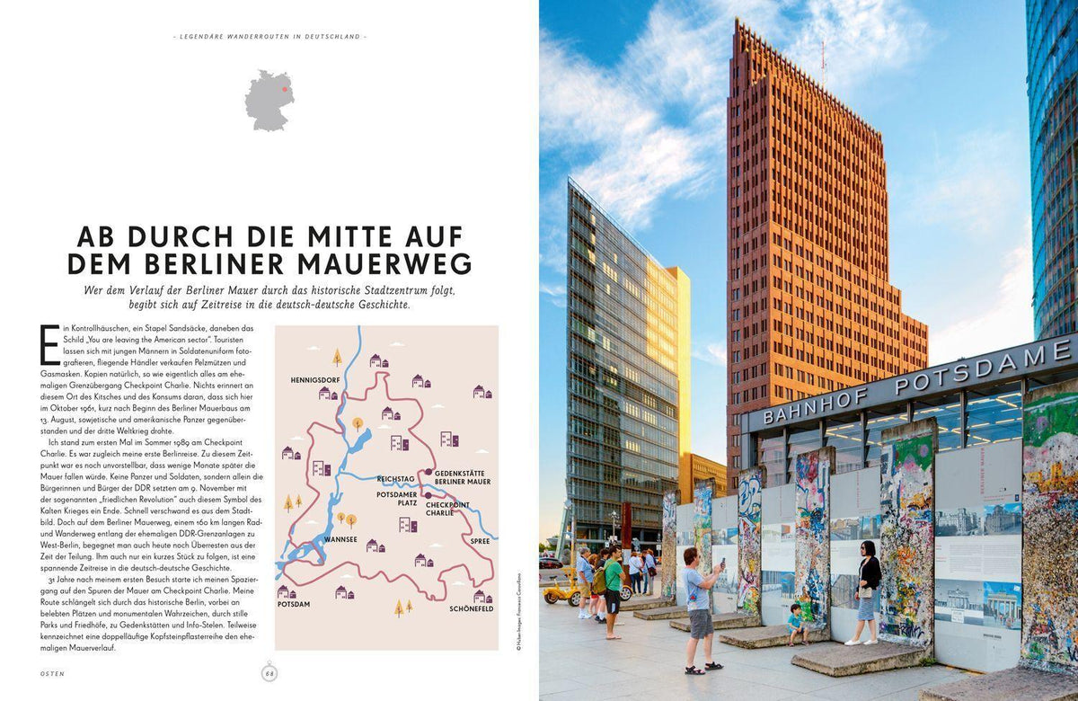 LONELY PLANET Bildband Legendäre Wanderrouten in Deutschland