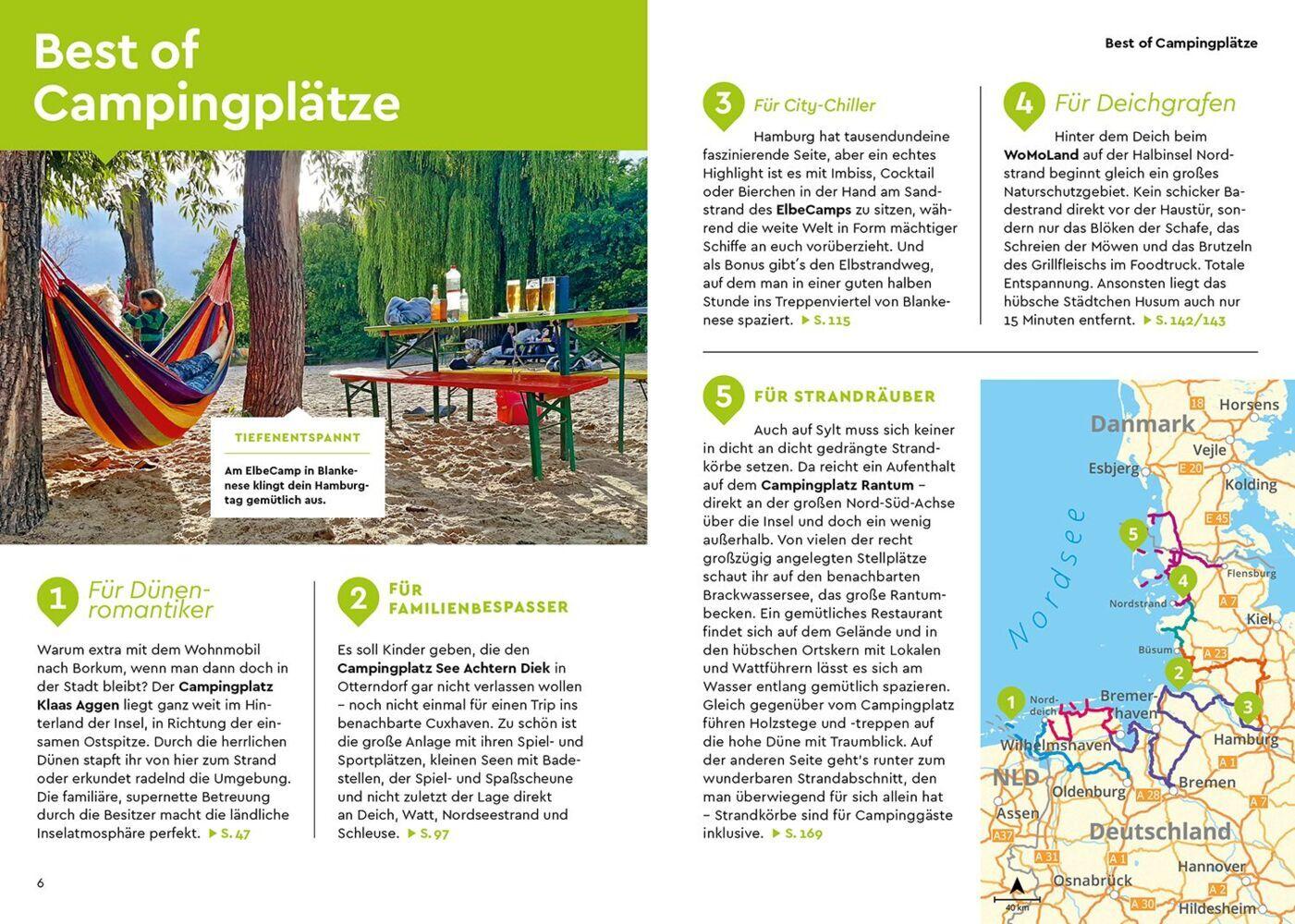 MARCO POLO Camper Guide Deutsche Nordseeküste