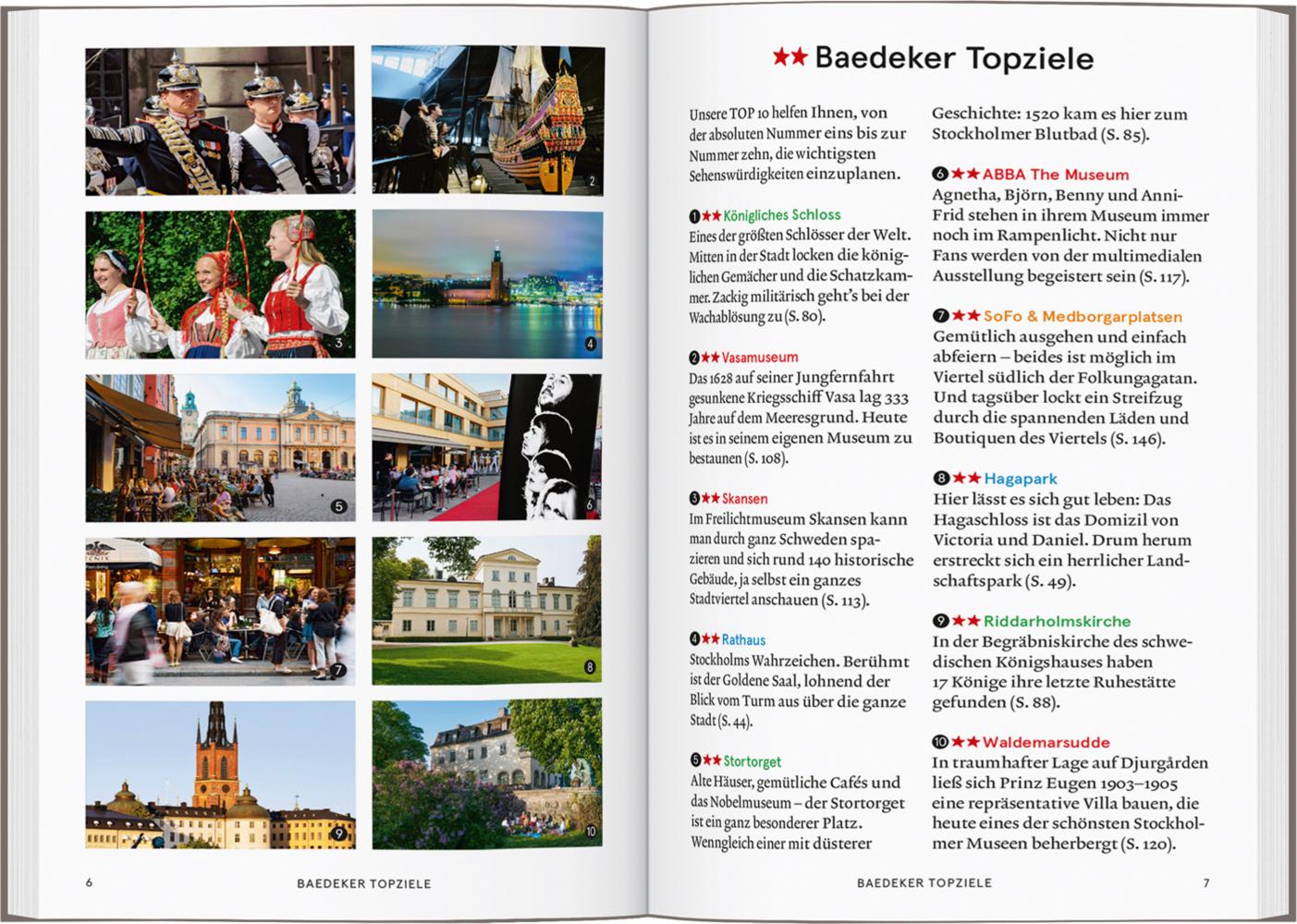 Baedeker SMART Reiseführer Stockholm