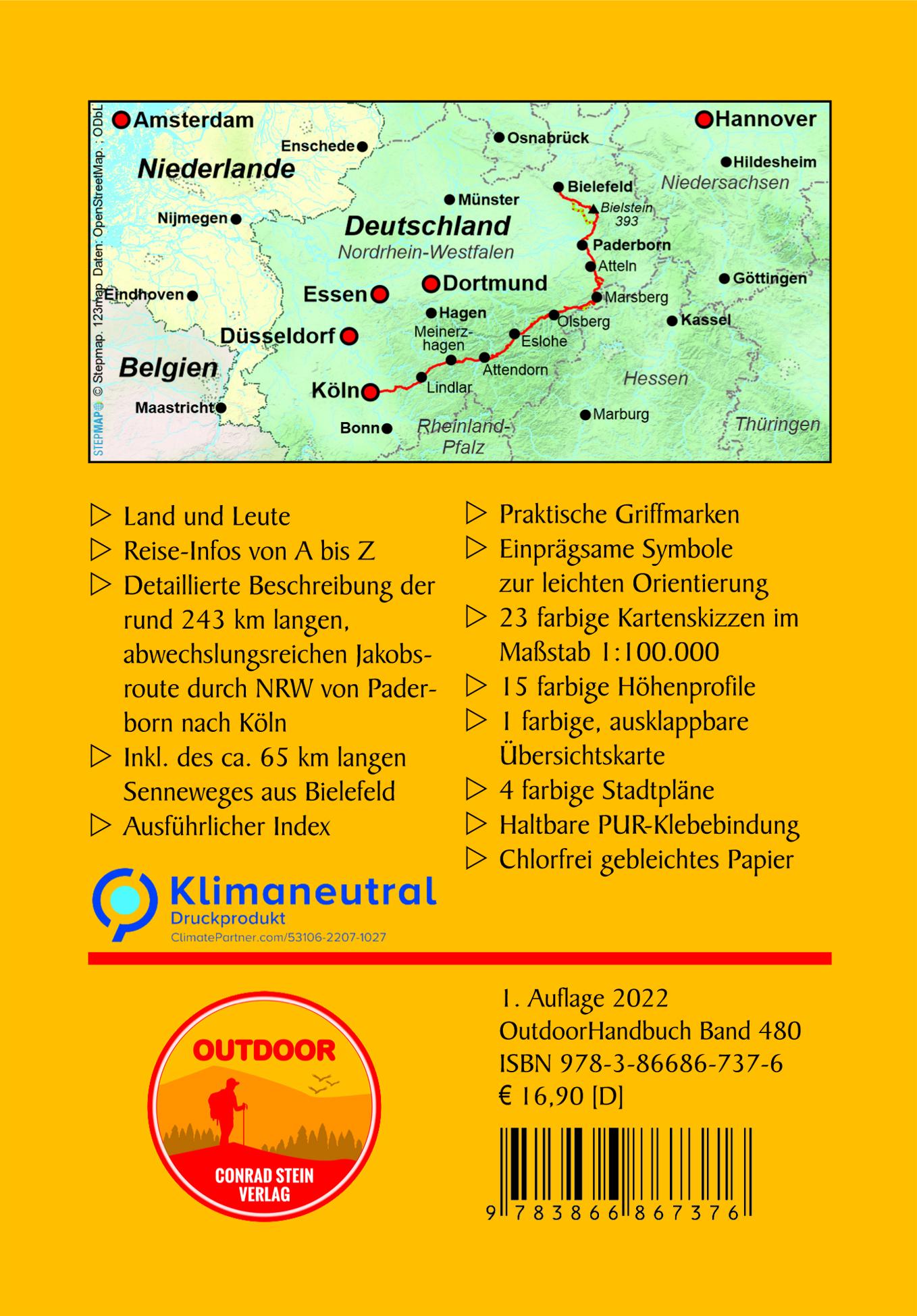 Jakobsweg Paderborn - Köln