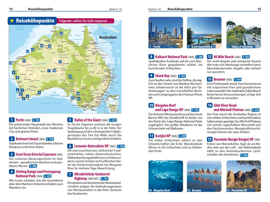 Reise Know-How Reiseführer Australien - Westen und Zentrum
