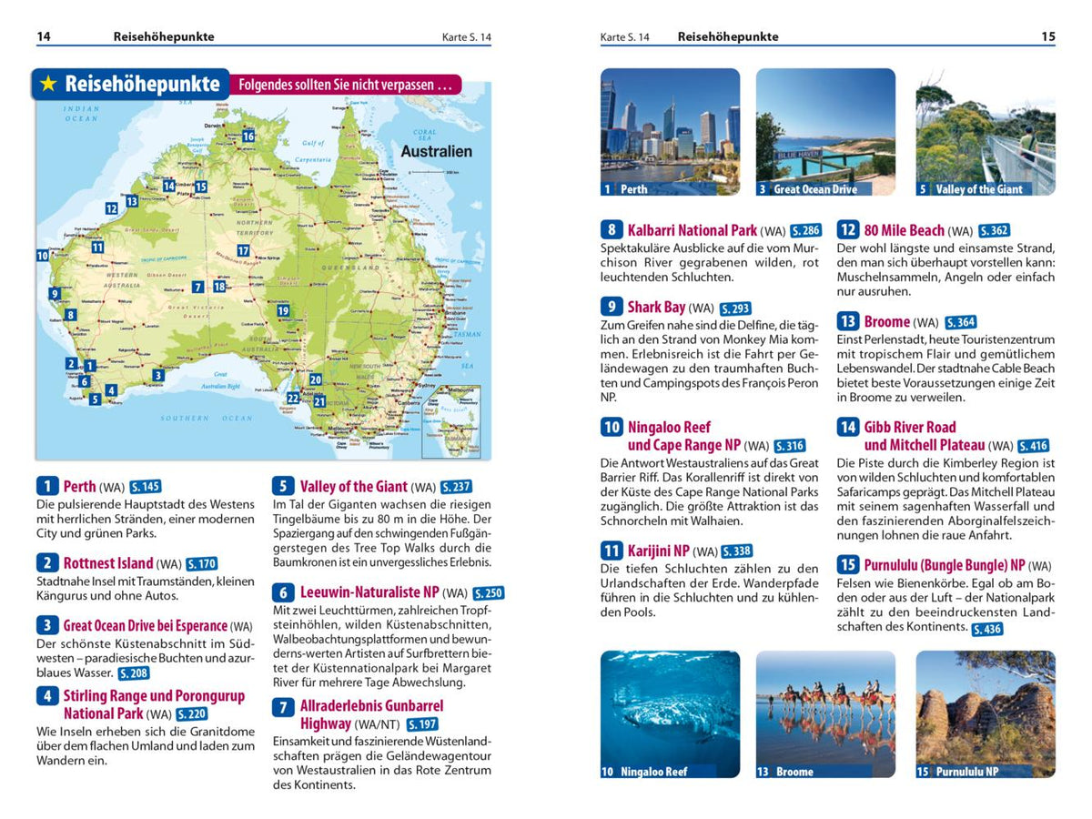Reise Know-How Reiseführer Australien - Westen und Zentrum