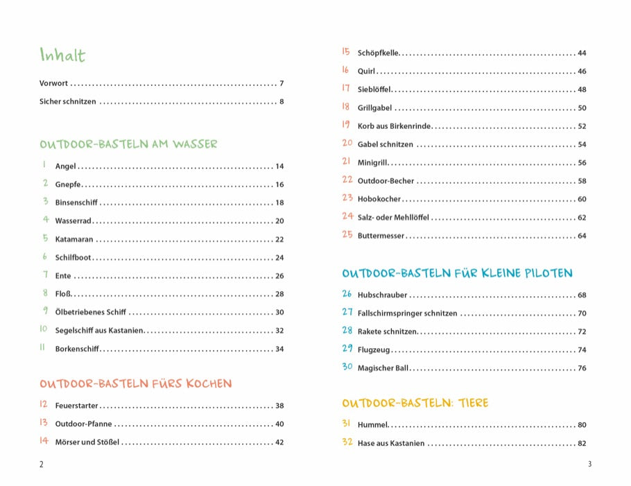 Das Outdoor-Bastelbuch